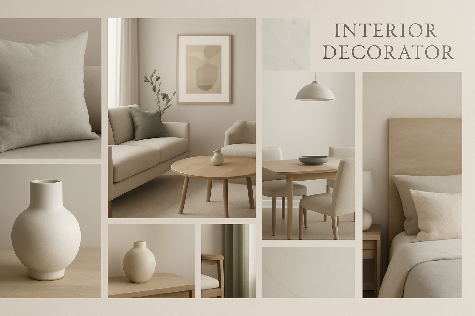 Interior decor before